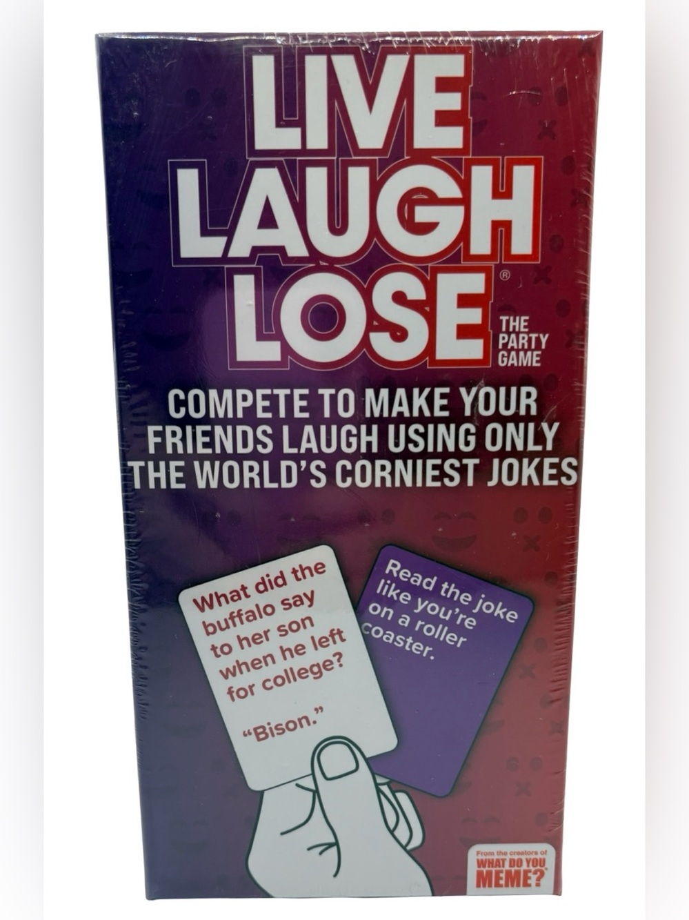 Live Laugh Lose Party Game Sealed What Do You Meme Adult Card Game